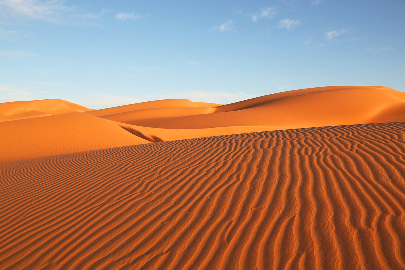 Dunes du désert de Mauritanie